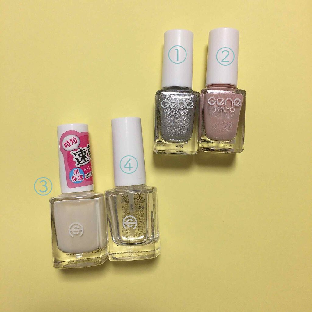 AC ネイル フィックス グロッシー トップコート/AC MAKEUP/ネイルトップコートを使ったクチコミ（2枚目）