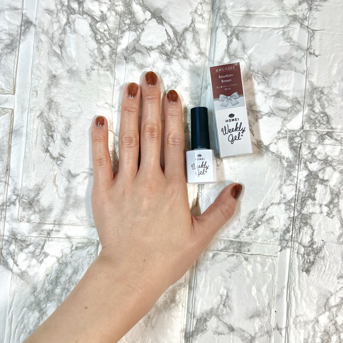 ウィークリージェル/HOMEI/ジェルネイルを使ったクチコミ（1枚目）