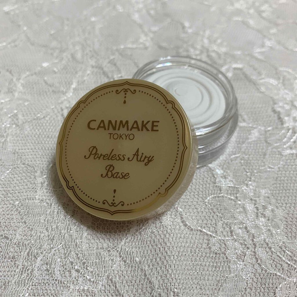 ポアレスエアリーベース/キャンメイク/化粧下地を使ったクチコミ(2枚目)