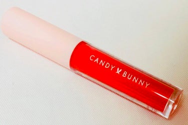 サンキューマート CANDY BUNNY ティントリップグロスのクチコミ「マスクしてても落ちないと、インフルエンサーの方が紹介していて買った

サンキューマートのCAN.....」（1枚目）