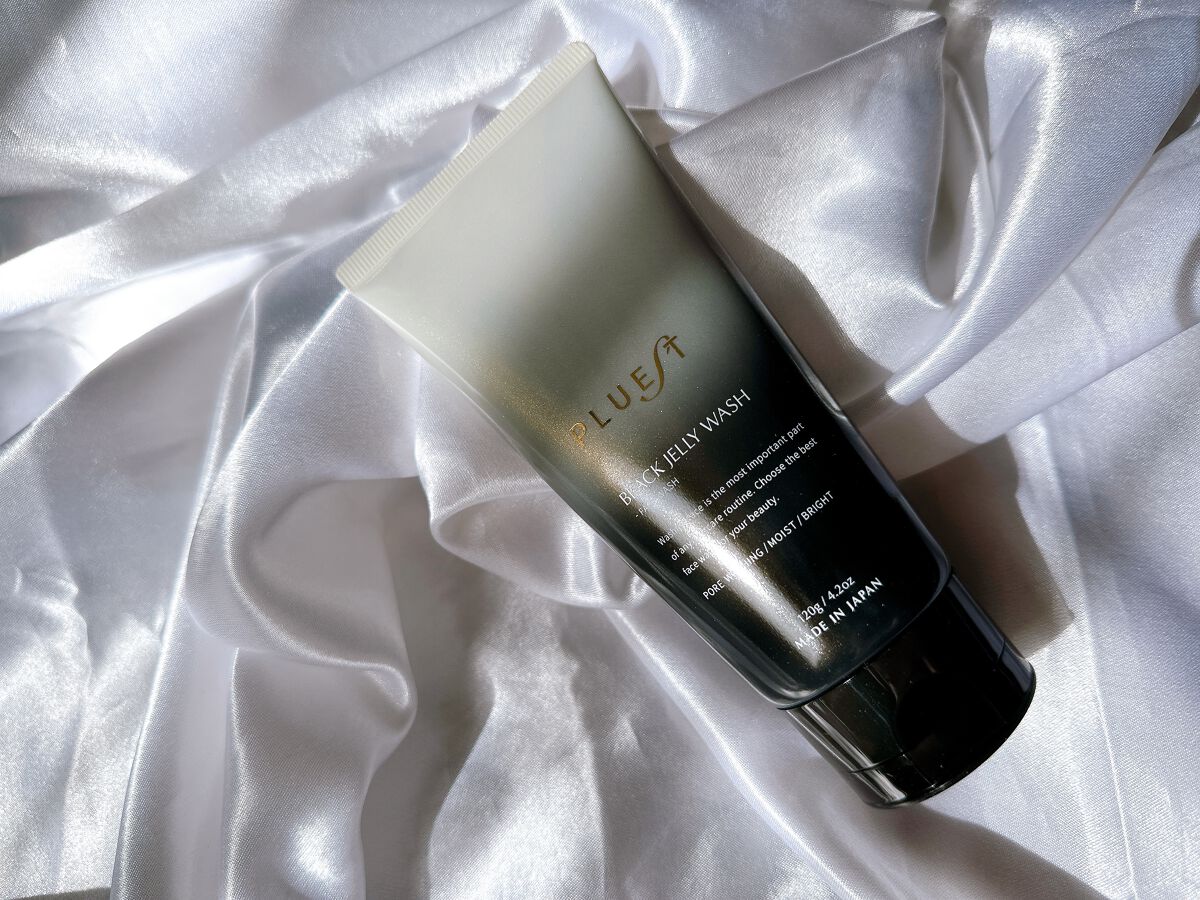 BLACK JELLY WASH（ブラックジェリーウォッシュ）/PLUEST/その他洗顔料を使ったクチコミ（1枚目）