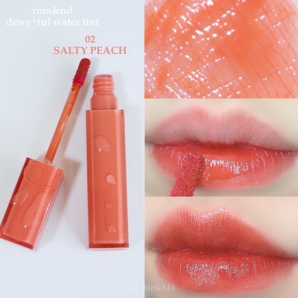 デュイフルウォーターティント/rom&nd/リップティントを使ったクチコミ（3枚目）