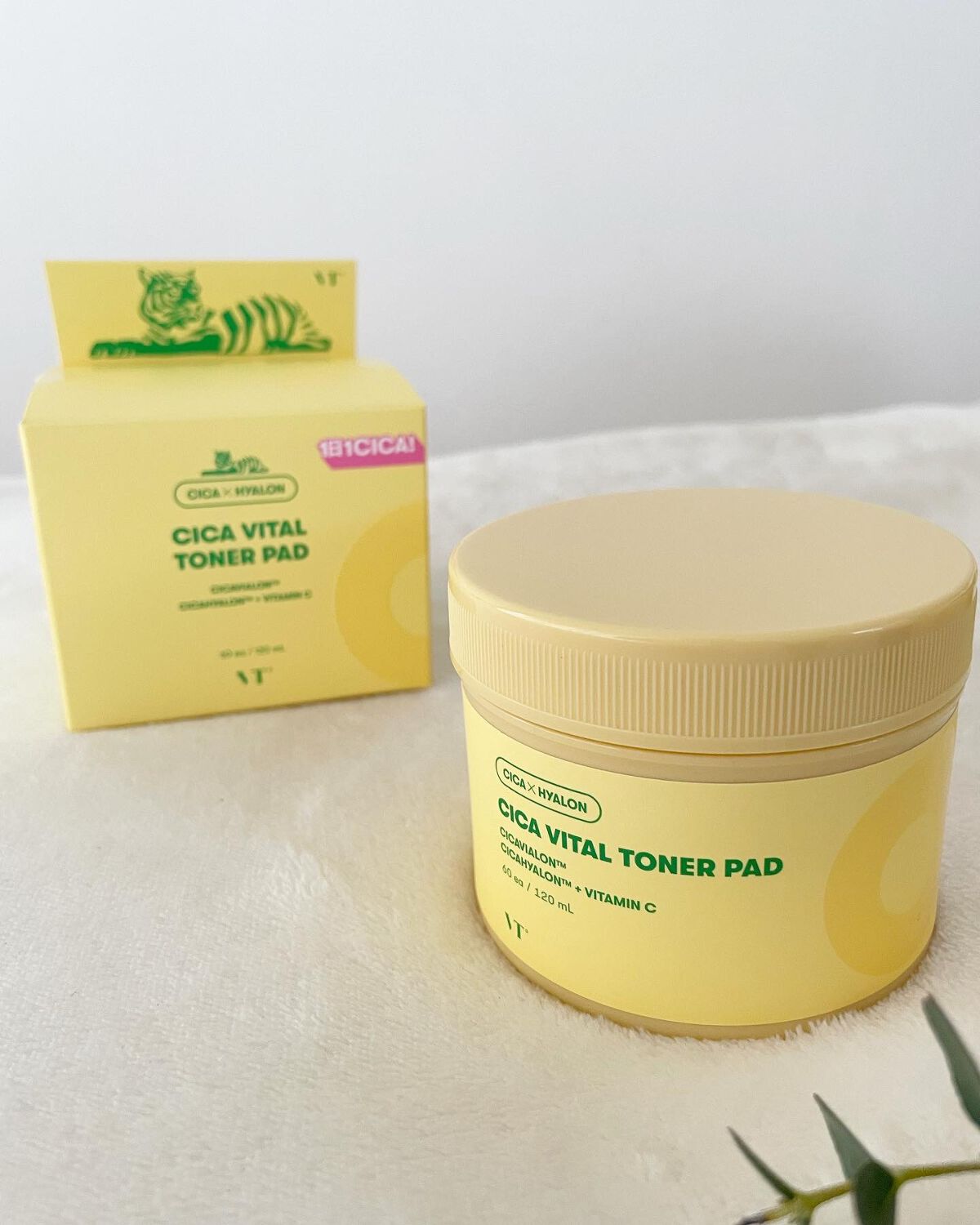 CICA バイタルトナーパット/VT/トナーパッドを使ったクチコミ(1枚目)