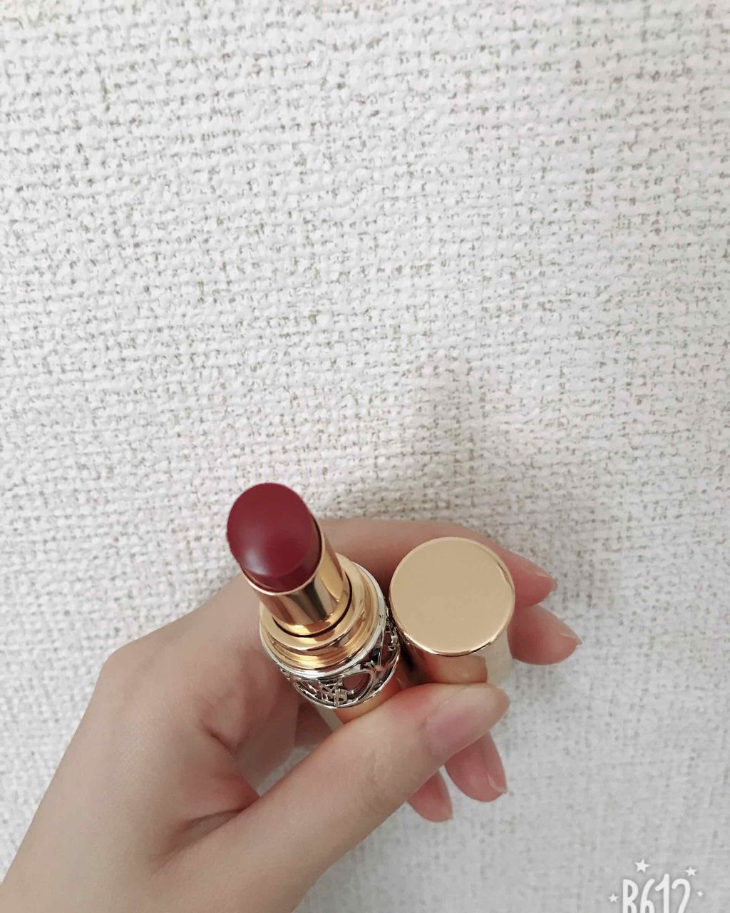 ルージュ ヴォリュプテ シャイン/YVES SAINT LAURENT BEAUTE/口紅を使ったクチコミ(2枚目)