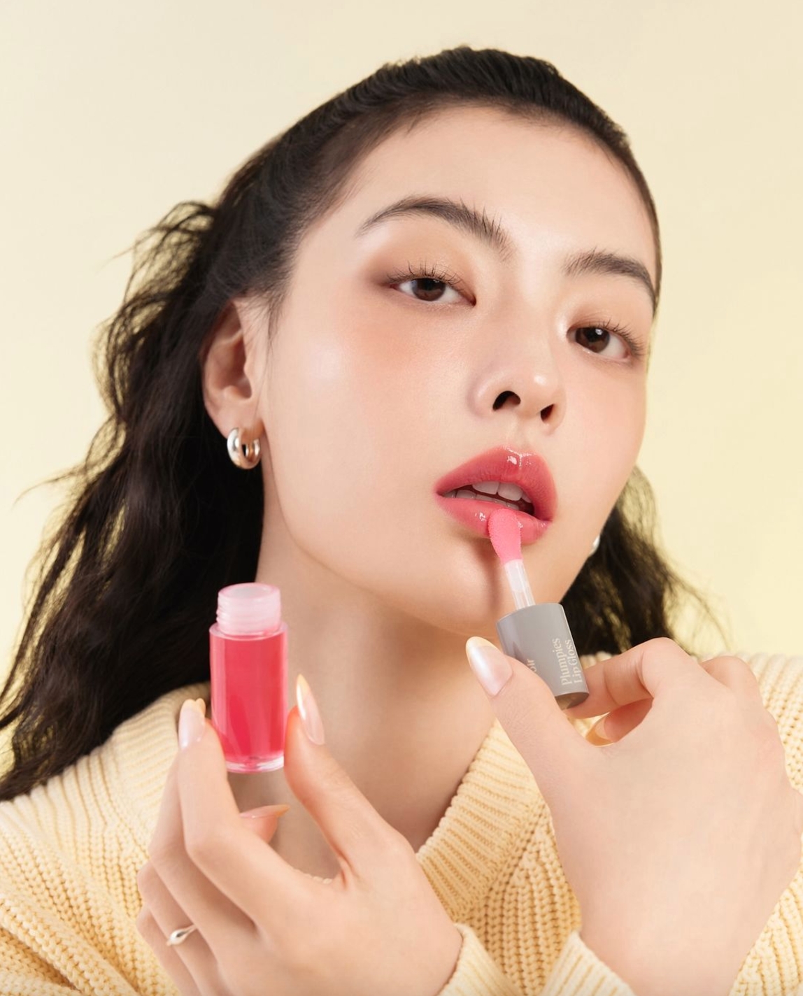 エスポア プランピーズ リップグロス/espoir/リップグロスを使ったクチコミ（3枚目）