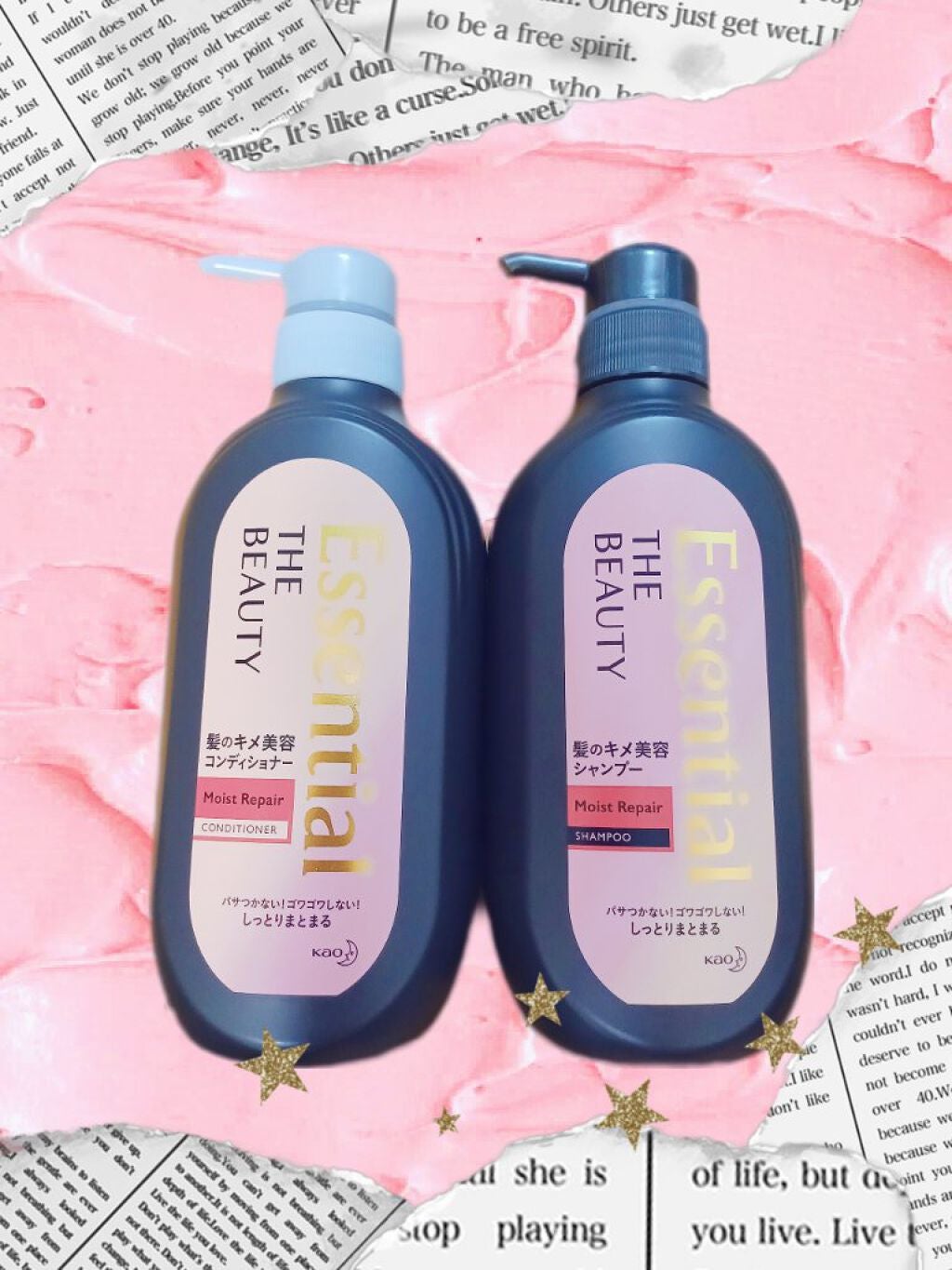 THE BEAUTY 髪のキメ美容シャンプー/コンディショナー<モイストリペア> /エッセンシャル/市販シャンプーを使ったクチコミ(1枚目)
