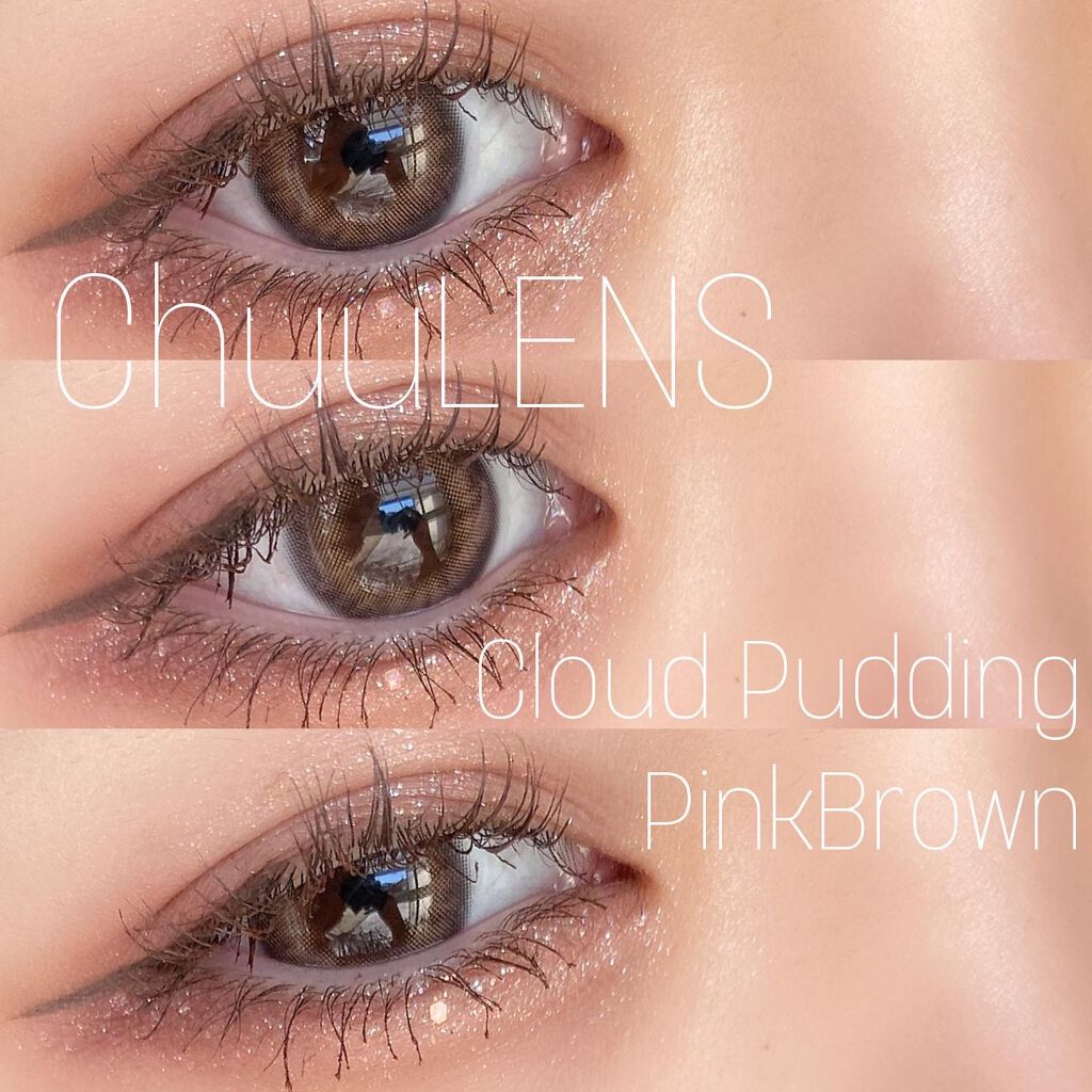 Cloud Pudding /chuu LENS/カラーコンタクトレンズを使ったクチコミ(1枚目)
