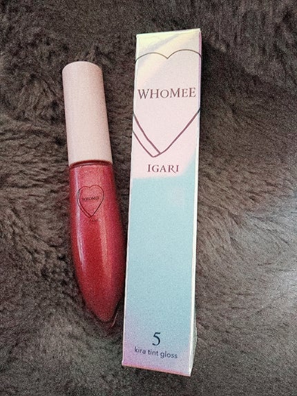 キラティントグロス/WHOMEE/リップティントを使ったクチコミ(1枚目)