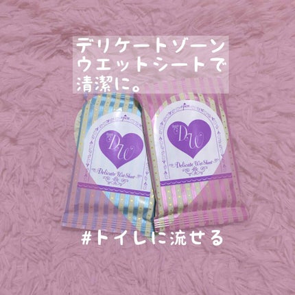 ソフィ デリケートウェットシート 無香料/ソフィ/デリケートゾーンケアを使ったクチコミ(1枚目)