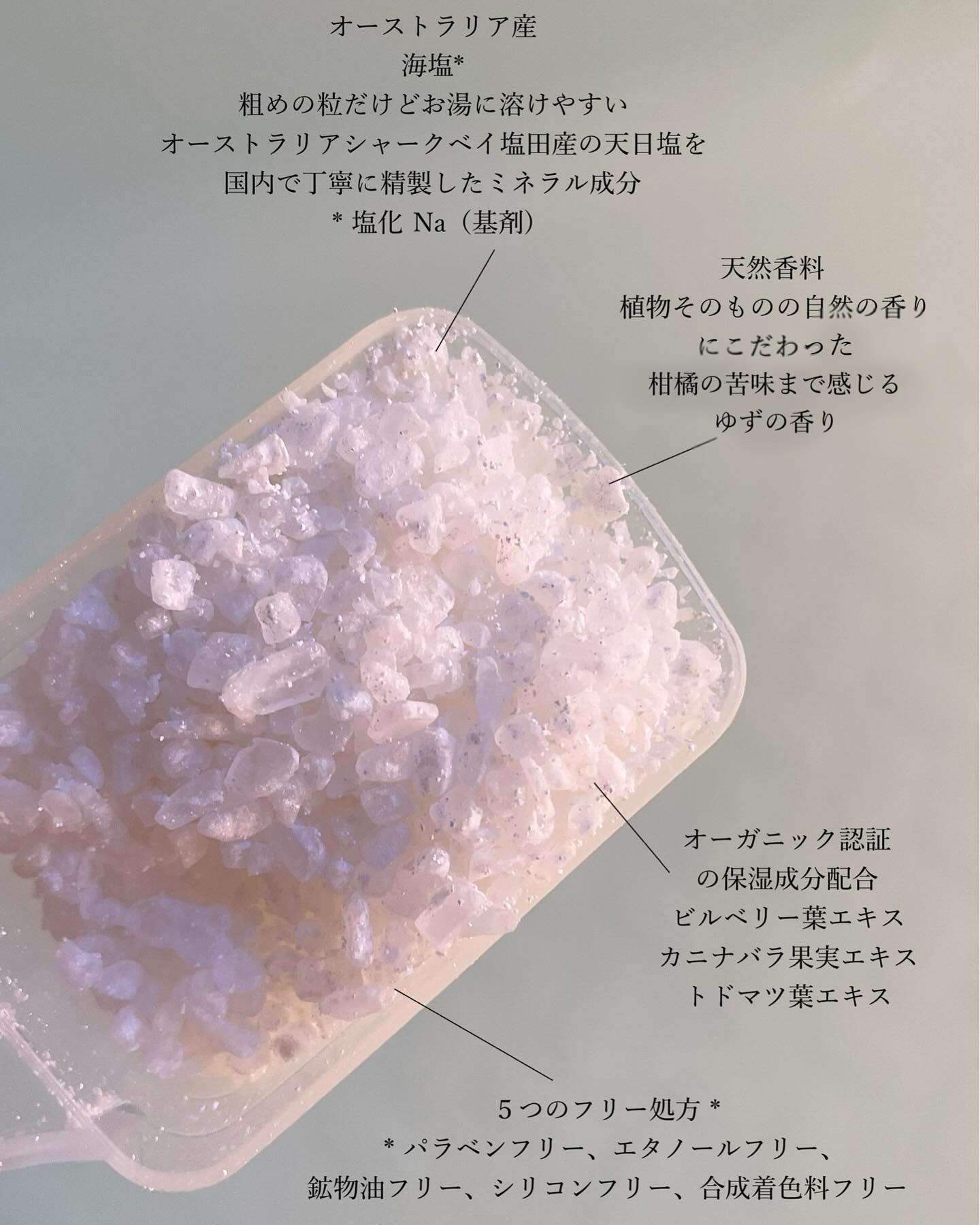 フィッツコンディショニング ネムス バスソルト ユズ/フィッツコンディショニング/無機塩系入浴剤を使ったクチコミ（2枚目）