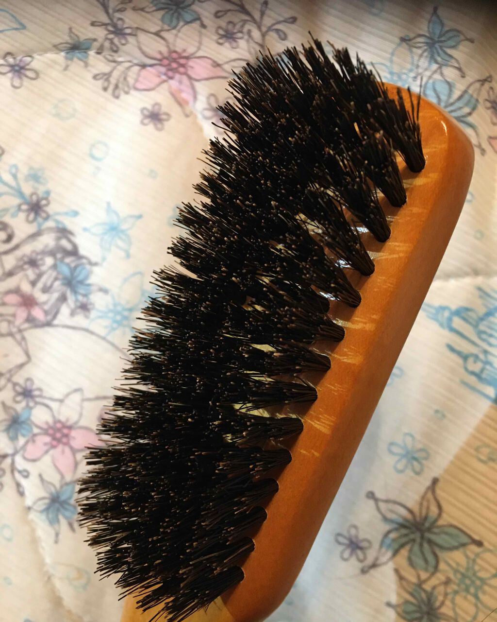 濃密天然毛のボリュームケアブラシ/マペペ/ヘアブラシを使ったクチコミ(4枚目)