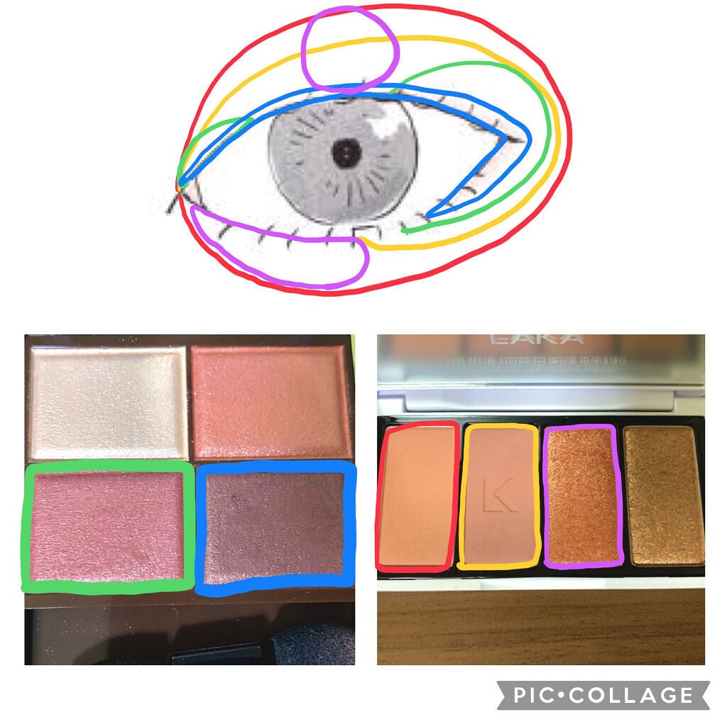 スキニーリッチシャドウ/excel/アイシャドウパレットを使ったクチコミ(3枚目)