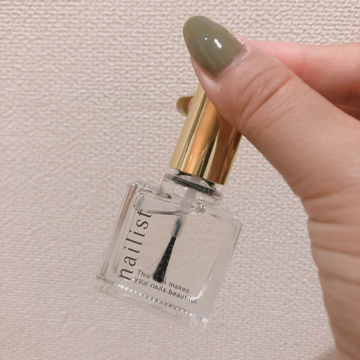 クイッククリスタルコートⅡ/ネイリスト/ネイルトップコートを使ったクチコミ（1枚目）