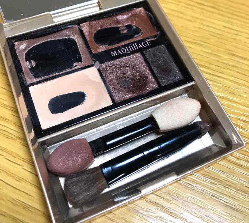 トゥルーアイシャドー/マキアージュ/アイシャドウパレットを使ったクチコミ（1枚目）