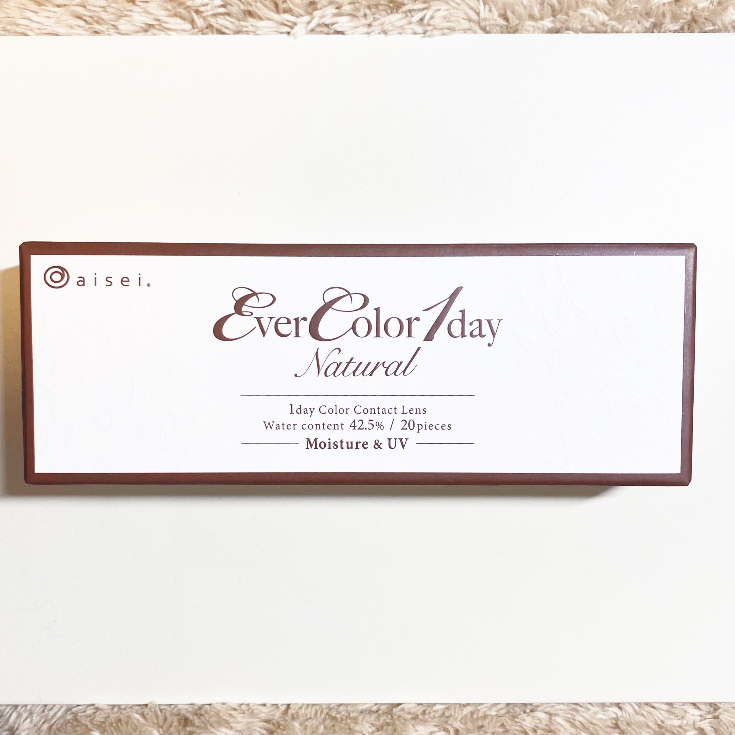 エバーカラーワンデー ナチュラル/エバーカラー/ワンデー（１DAY）カラコンを使ったクチコミ（1枚目）