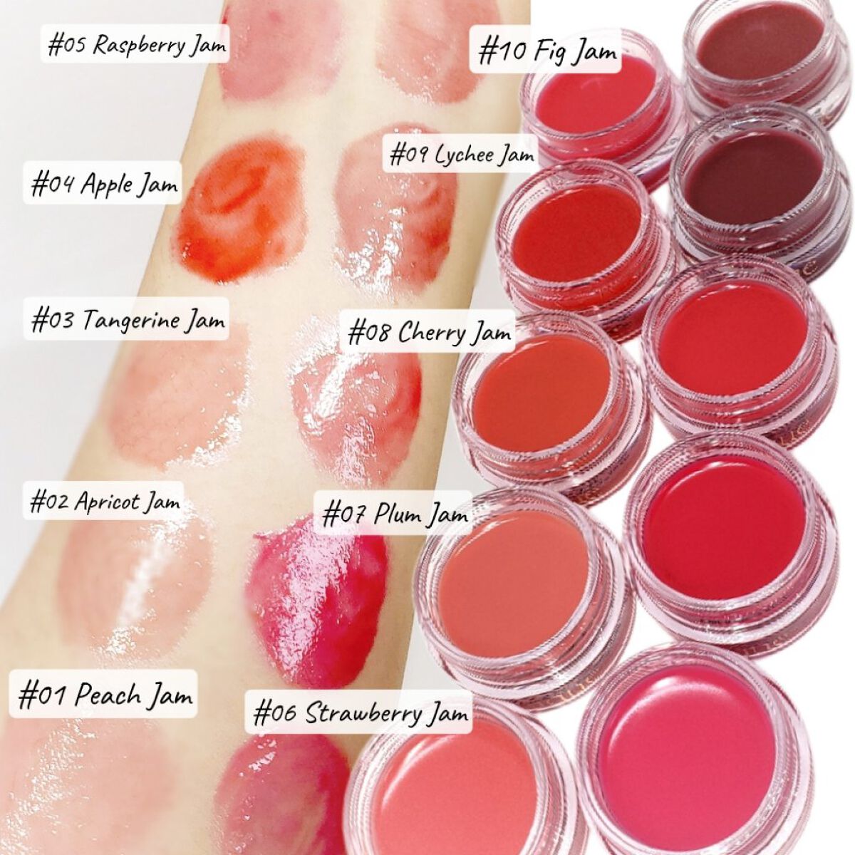 フルーティーリップジャム/dasique/リップバームを使ったクチコミ(2枚目)