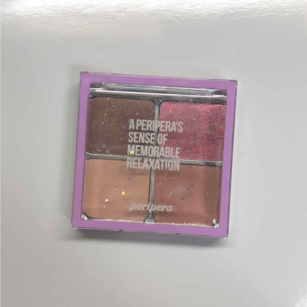 【限定】 ASMR シュガー ジェリー カラー パレット/PERIPERA/ジェル・クリームアイシャドウを使ったクチコミ(1枚目)