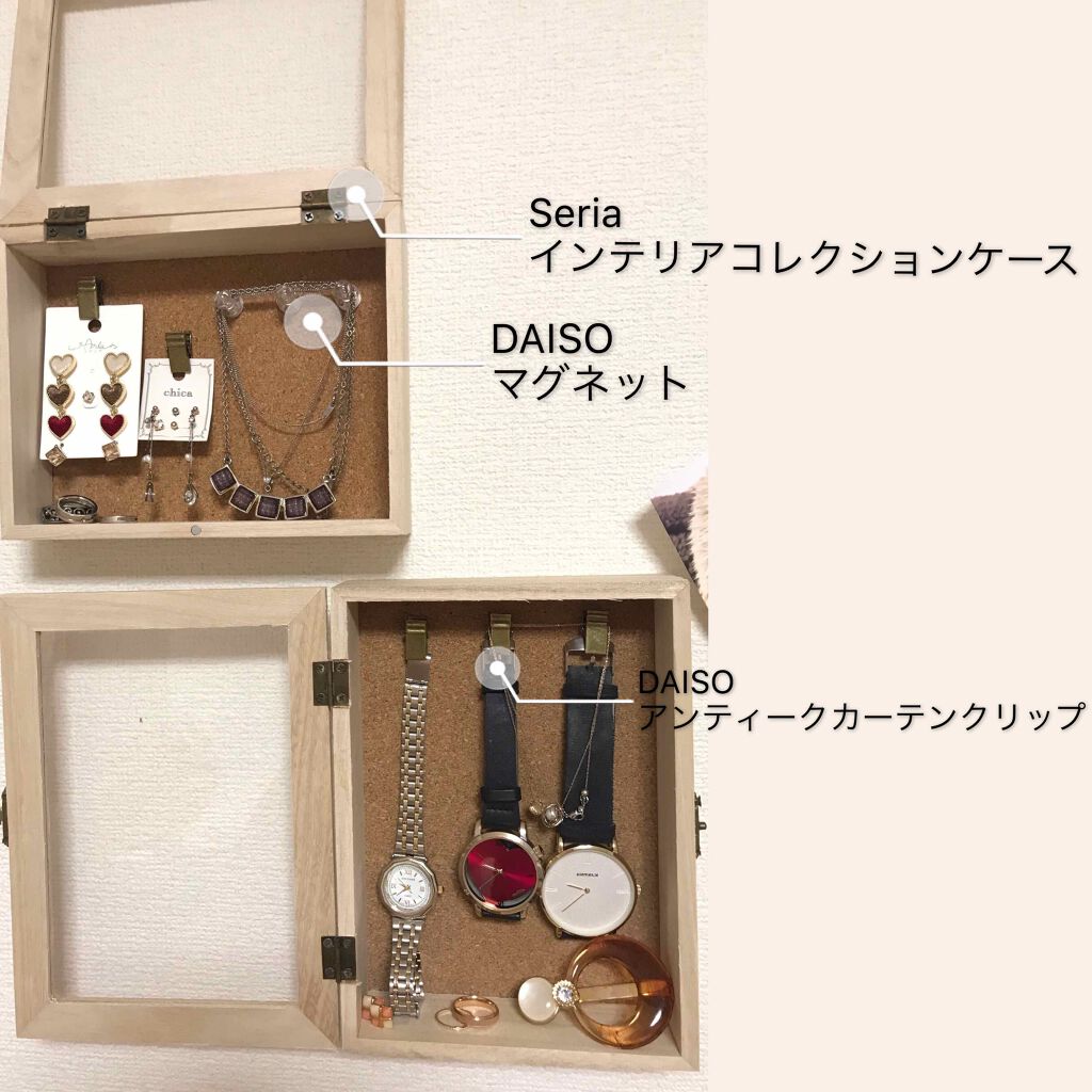 NiL on LIPS 「壁に穴開けちゃダメだけど壁をオシャレに飾りたい💭と思い、飾って..」(3枚目)