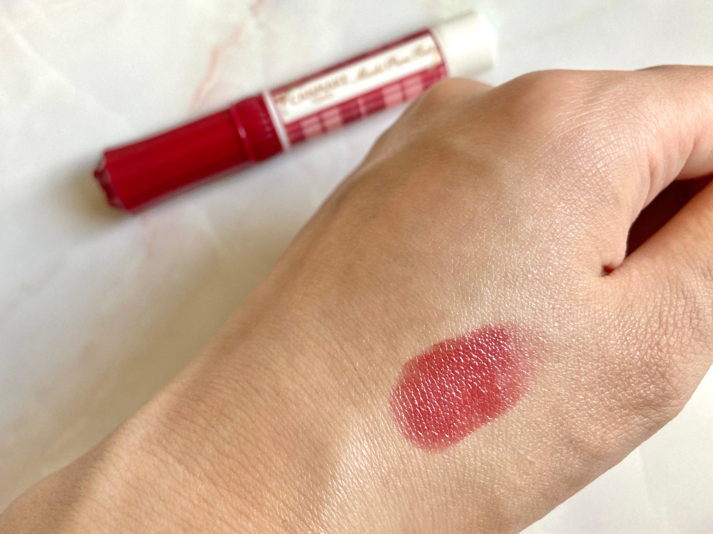 むちぷるティント/キャンメイク/リップティントを使ったクチコミ(2枚目)