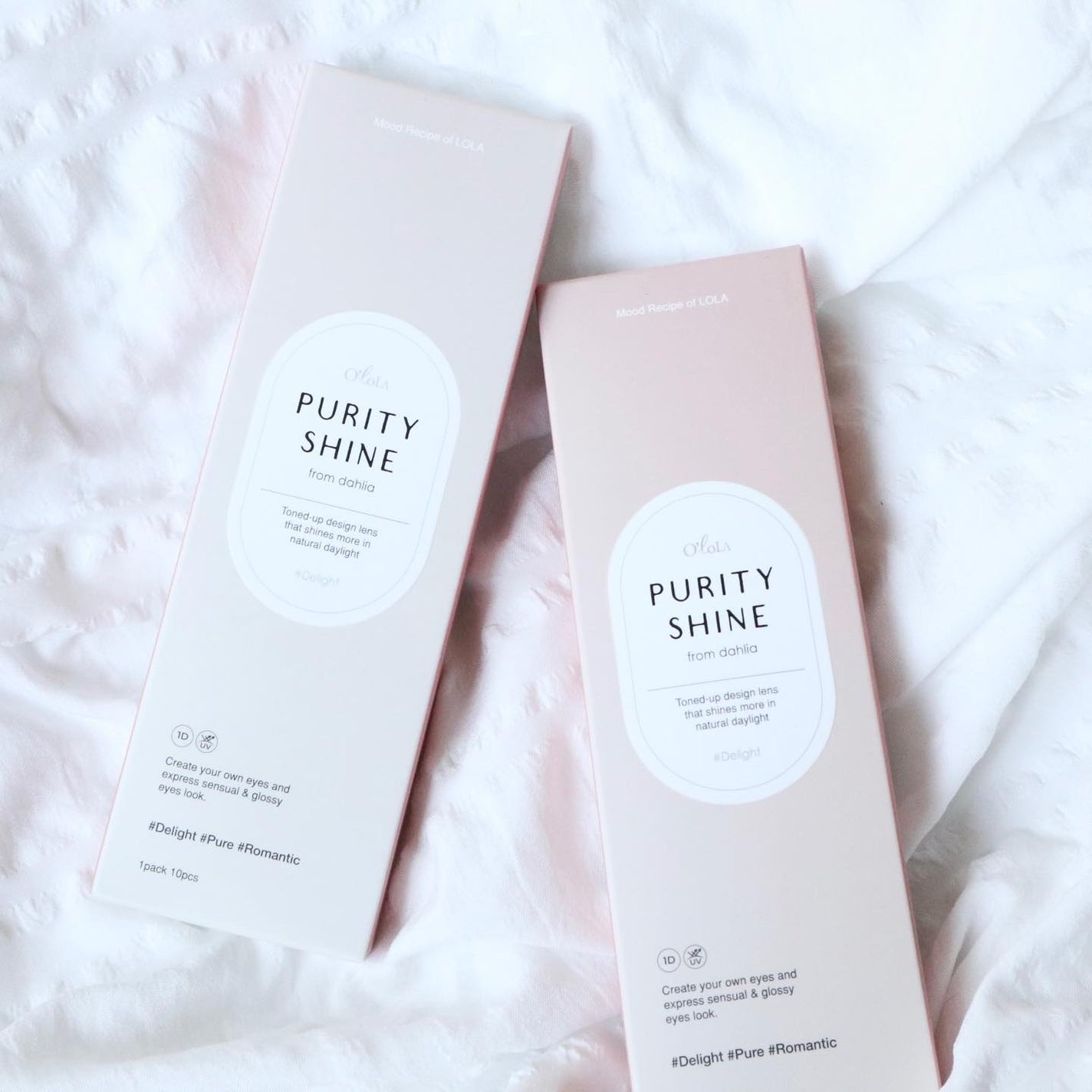 ピュアリティーシャインワンデー(PURITYSHINE 1day)/OLOLA/ワンデー(1DAY)カラコンを使ったクチコミ(2枚目)