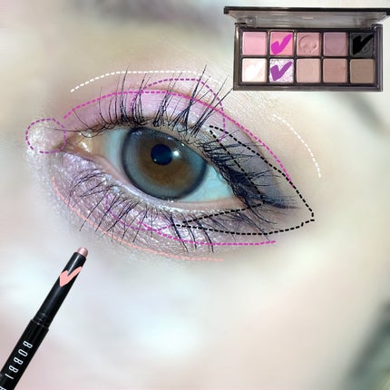 ロングウェア クリーム シャドウ スティック/BOBBI BROWN/スティックアイシャドウを使ったクチコミ(4枚目)