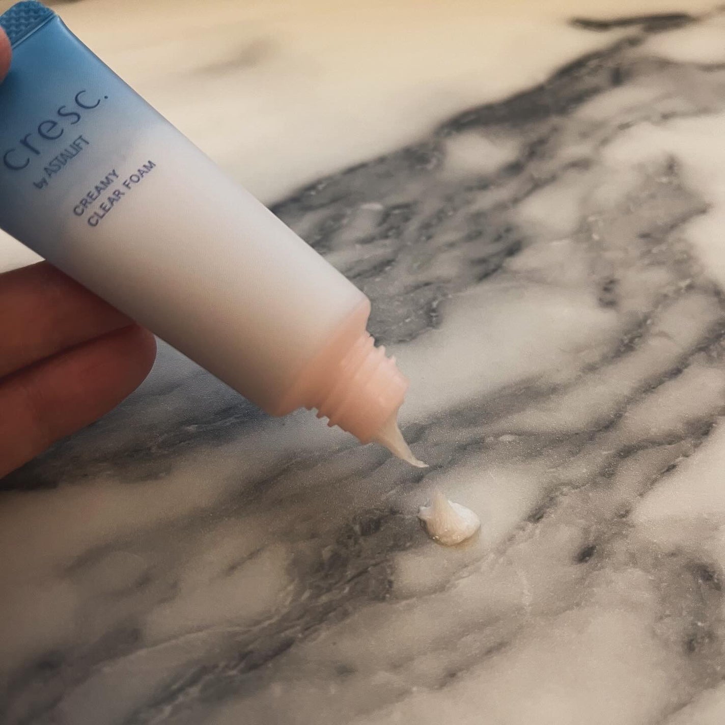 クリーミー クリアフォーム/cresc. by ASTALIFT/洗顔フォームを使ったクチコミ(1枚目)