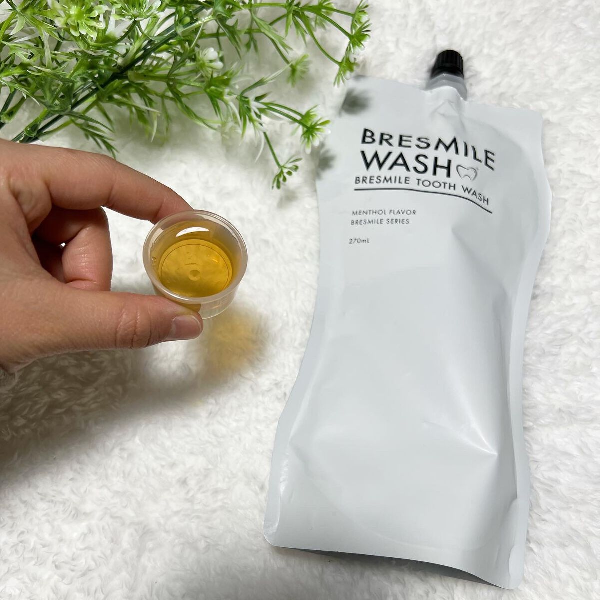 BRESMILE WASH 270ml 2本セット BRESMILE WASH ミントフレーバー 270ml 2本セット 2本セットBRESMILE