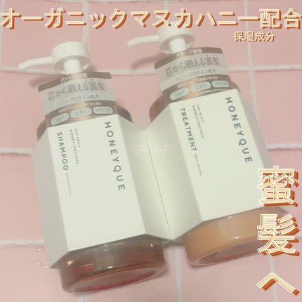 ディープリペア シャンプー モイスト/ヘアトリートメント モイスト/ハニーク/市販シャンプーを使ったクチコミ(1枚目)