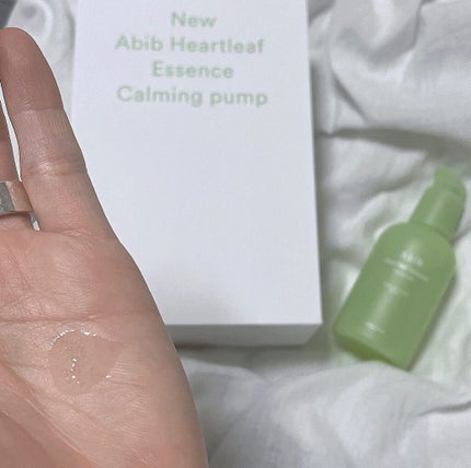 Heartleaf essence Calming pump/Abib /美容液を使ったクチコミ(3枚目)