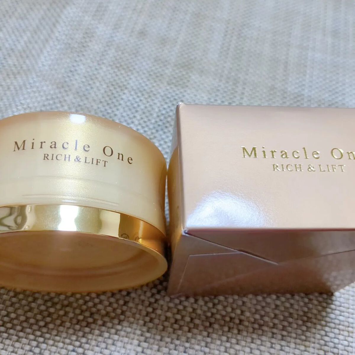 ミラクルワン リッチ＆リフト/RF28/オールインワン化粧品を使ったクチコミ（3枚目）