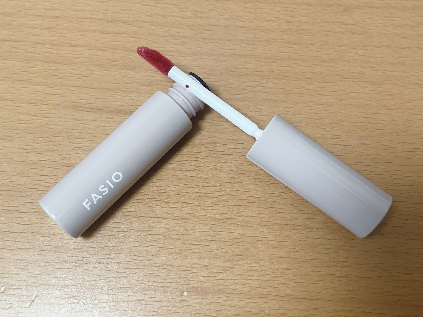 ワンデイ アートメイク ルージュ/FASIO/口紅を使ったクチコミ(2枚目)