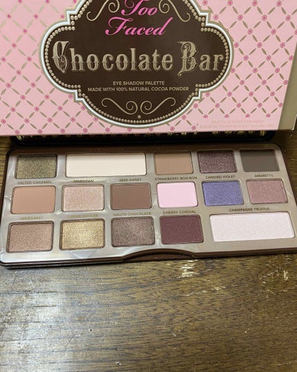 チョコレート バー アイシャドウ パレット/Too Faced/アイシャドウパレットを使ったクチコミ(3枚目)