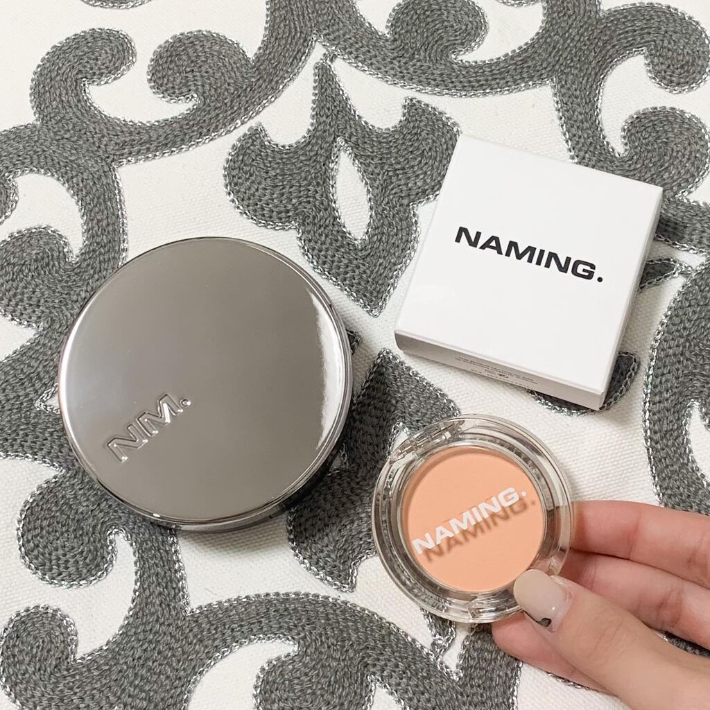 ネーミング フラッフィーパウダーブラッシュ/NAMING./パウダーチークを使ったクチコミ（2枚目）