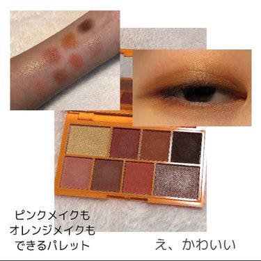 ミニチョコレートアイシャドウパレット/MAKEUP REVOLUTION/アイシャドウパレットを使ったクチコミ（1枚目）