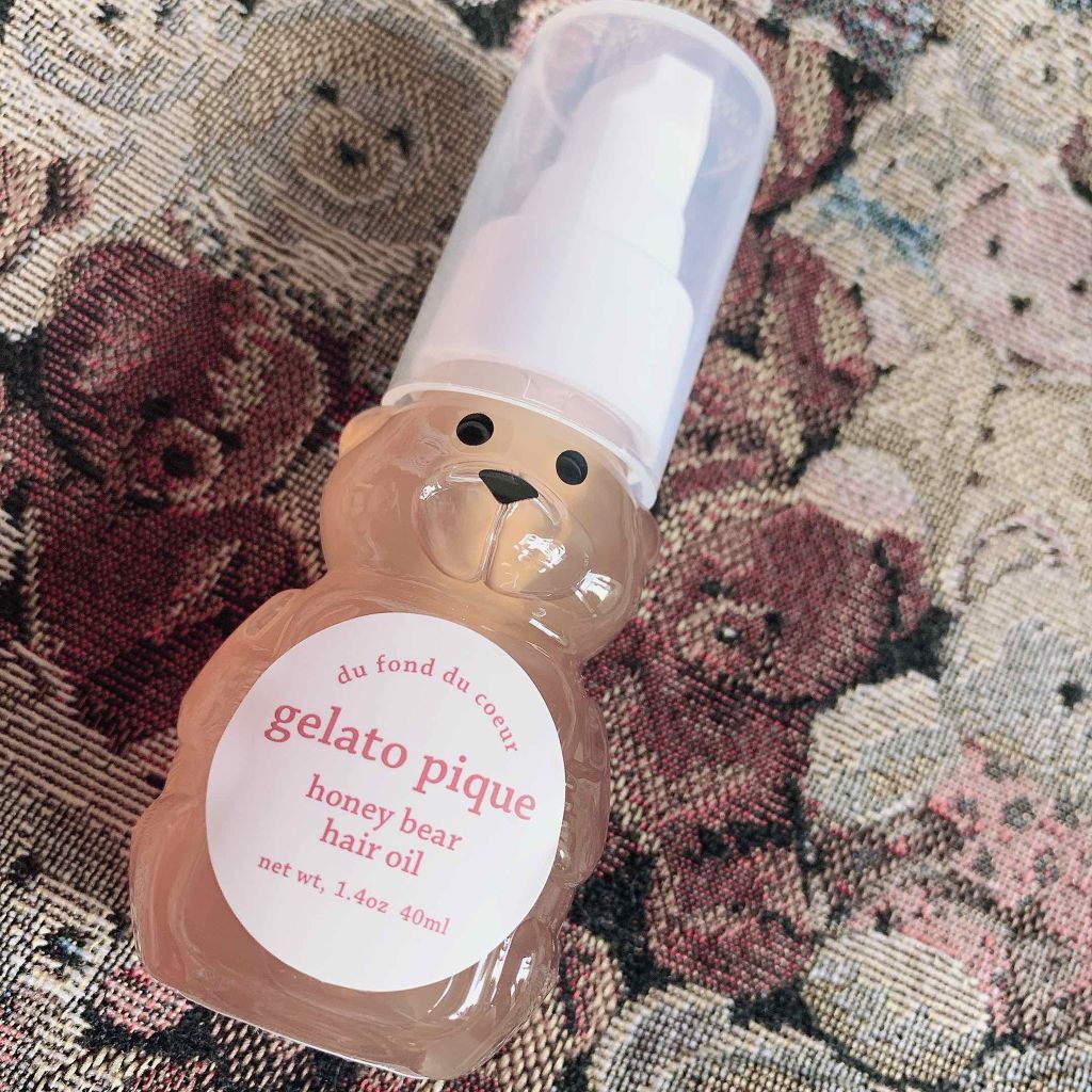 ハニーベア ヘアオイル/ジェラートピケ/ヘアミストを使ったクチコミ(2枚目)