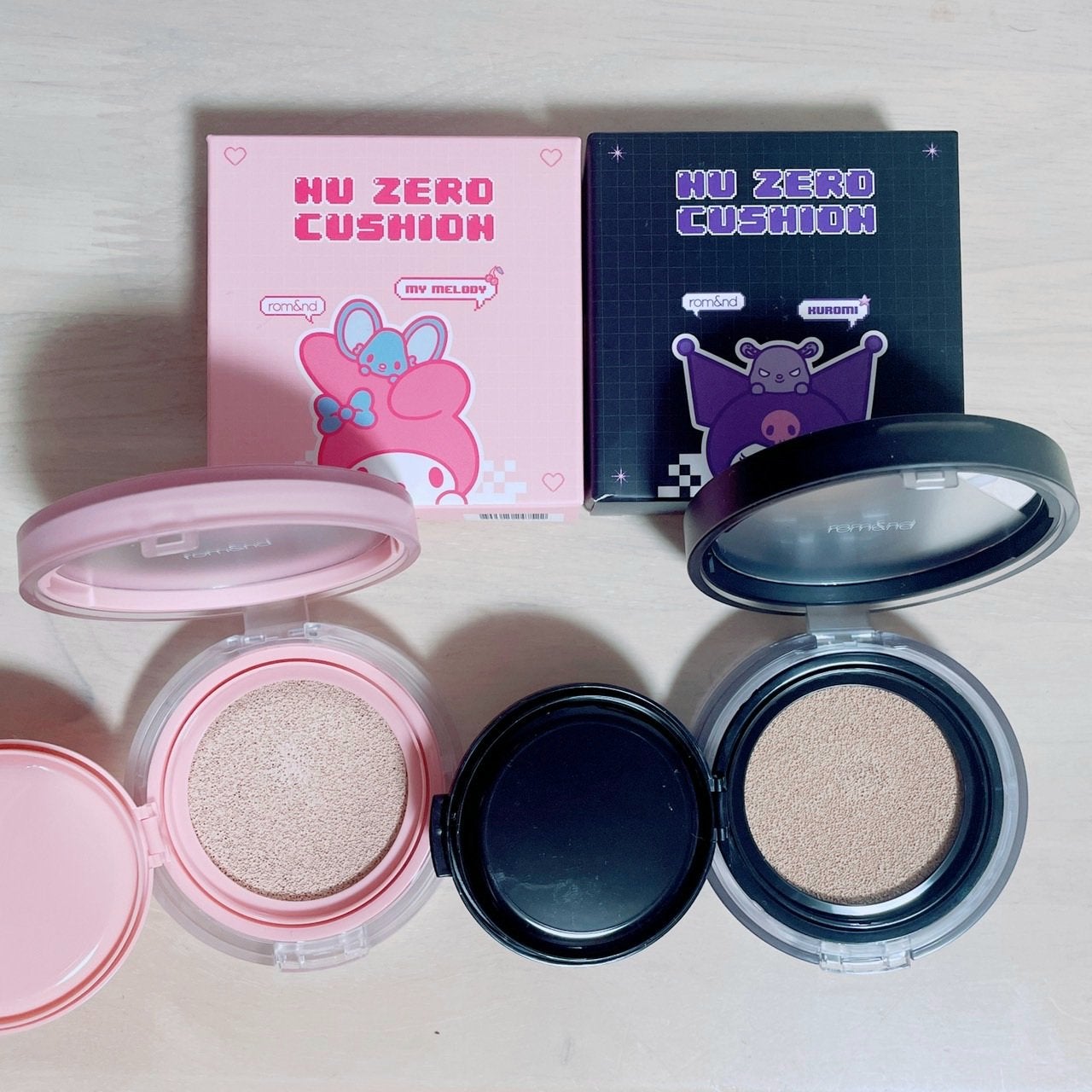 ヌーゼロクッション/rom&nd/クッションファンデーションを使ったクチコミ(3枚目)