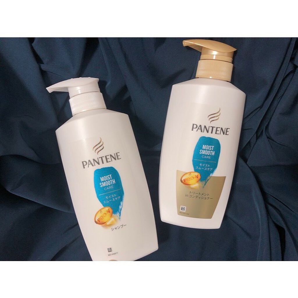 モイストスムースケア シャンプー/トリートメントコンディショナー/パンテーン/シャンプー・コンディショナーを使ったクチコミ(1枚目)
