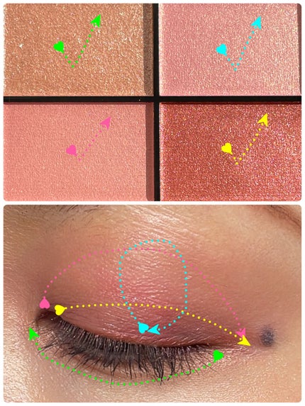 レブロン カラーステイ デイ トゥ ナイト アイシャドウ クアッド/REVLON/アイシャドウパレットを使ったクチコミ(3枚目)