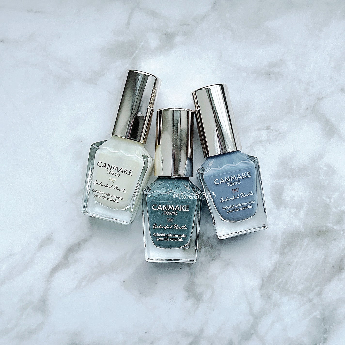 カラフルネイルズ/キャンメイク/マニキュアを使ったクチコミ(7枚目)