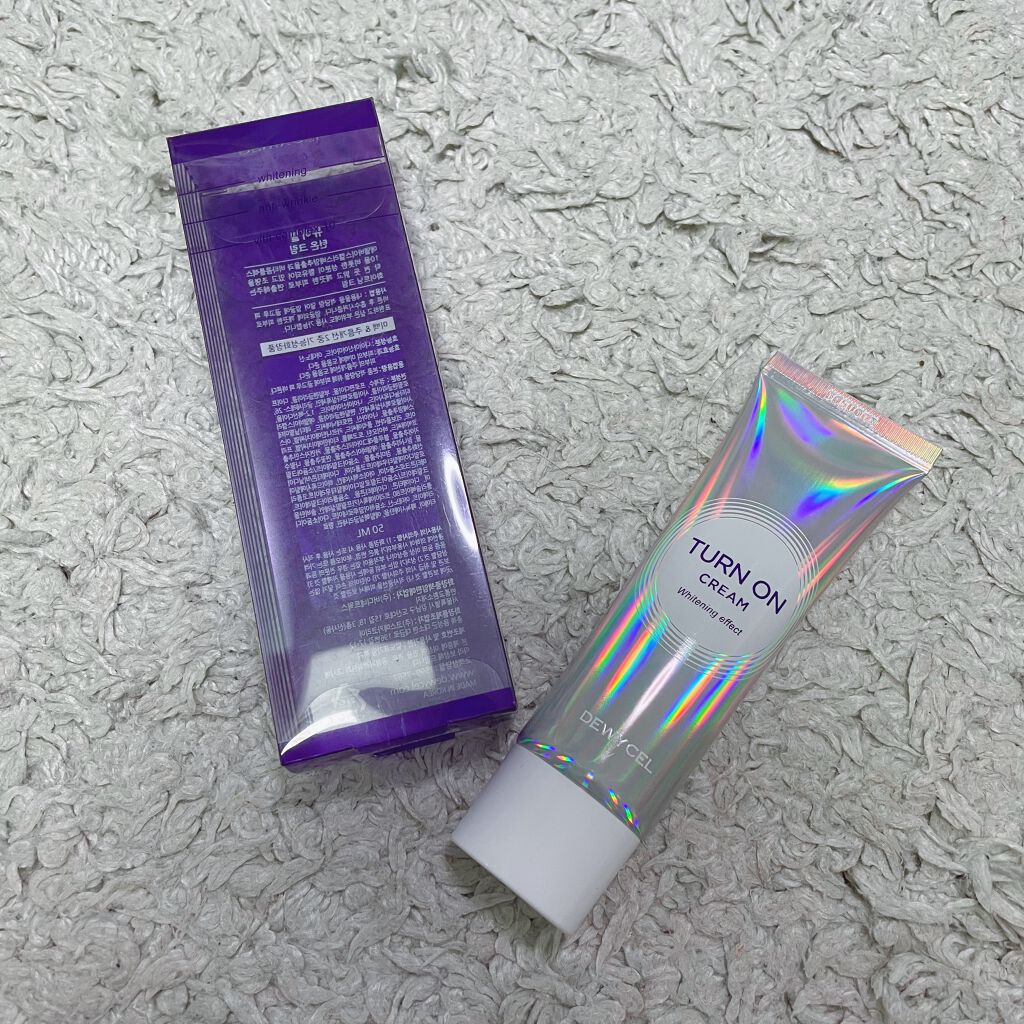 デュイセル ターンオンクリーム/DEWYCEL/フェイスクリームを使ったクチコミ（1枚目）