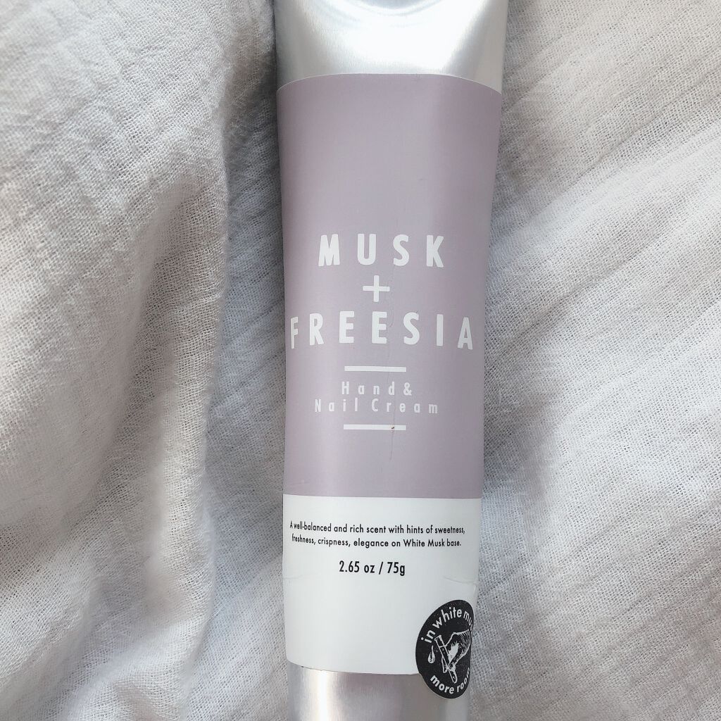 モアルームハンドクリーム ムスク+フリージア/more room/ハンドクリームを使ったクチコミ(2枚目)