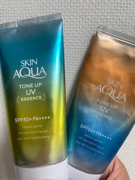 スキンアクア トーンアップUVエッセンス/スキンアクア/日焼け止めクリームを使ったクチコミ(1枚目)