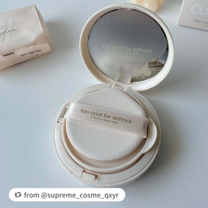 フィクシングヌードクッション/too cool for school/クッションファンデーションを使ったクチコミ(2枚目)