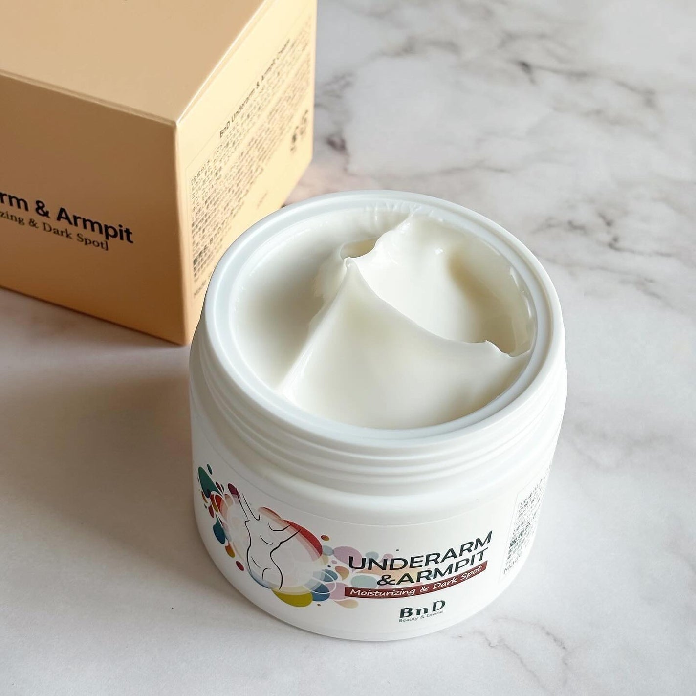 BnDアンダーアームクリーム(ボディクリーム)/BnD/デリケートゾーンケアを使ったクチコミ(2枚目)