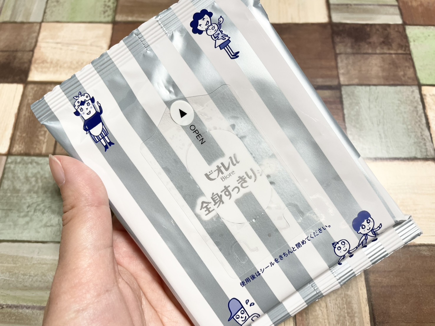 全身すっきりシート/ビオレu/ボディシートを使ったクチコミ（2枚目）