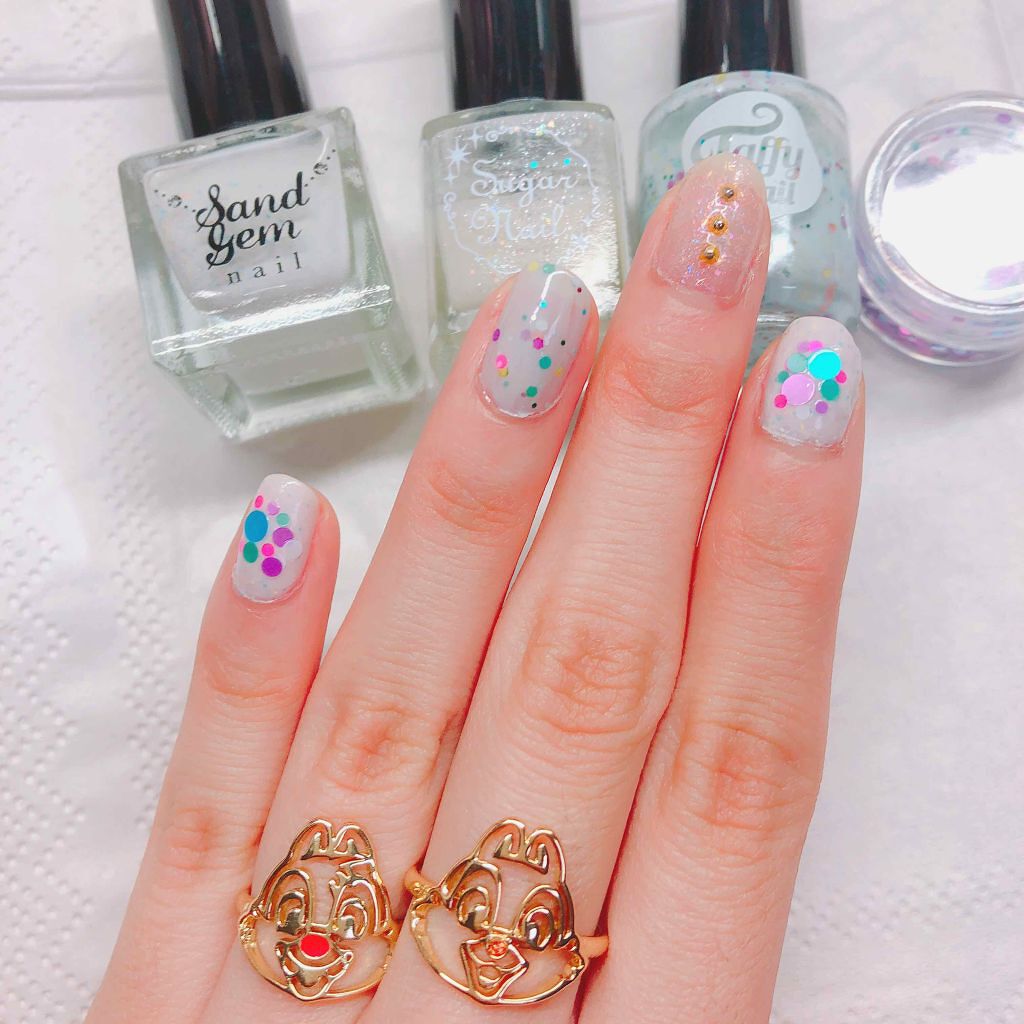 サンドジェムネイル/TM/マニキュアを使ったクチコミ(1枚目)