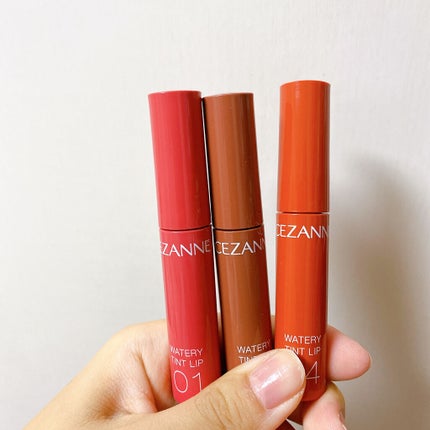 ウォータリーティントリップ/CEZANNE/リップティントを使ったクチコミ(1枚目)