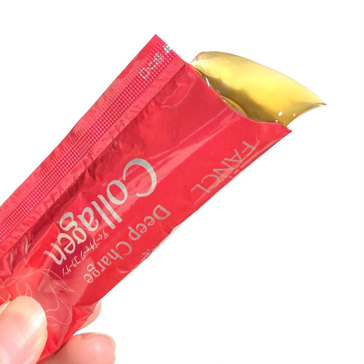 ディープチャージ  コラーゲン スティックゼリー/ファンケル/美容サプリメントを使ったクチコミ（3枚目）