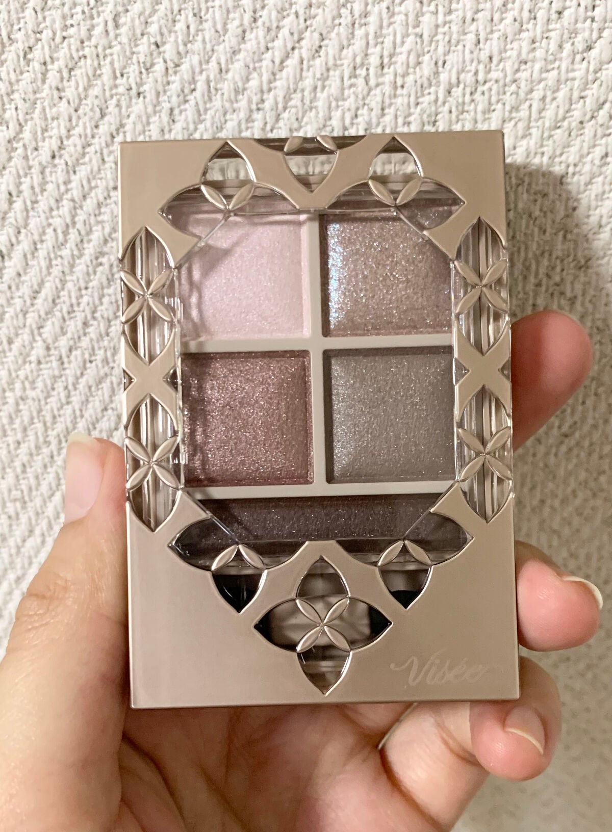 パノラマデザイン アイパレット/Visée/アイシャドウパレットを使ったクチコミ(2枚目)