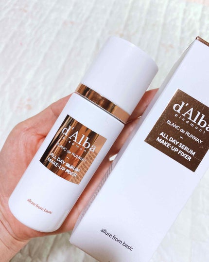 オールデイセラムメイクアップフィクサー/ダルバ/フィックスミストを使ったクチコミ(1枚目)